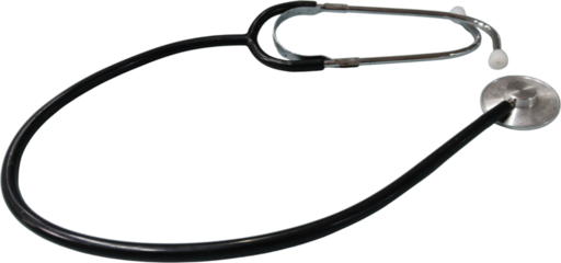 stethoscope isolated on white background