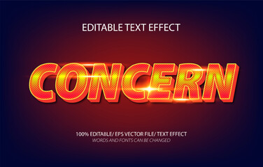 Concern editable text effect, 3D editable text.