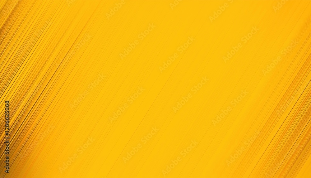 Poster diagonal yellow texture with fine abstract lines, bright monochrome background for modern design, di