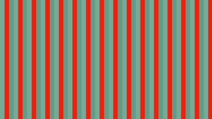 Red and Teal Vertical Striped Pattern