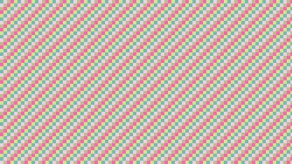Colorful Diagonal Checkered Pattern (11)