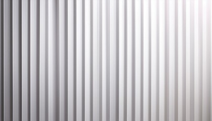 Obraz premium white abstract geometric background with soft light paper inclined vertical lines or surfaces with gradient as pattern vertical simple elegant modern backdrop in minimal style