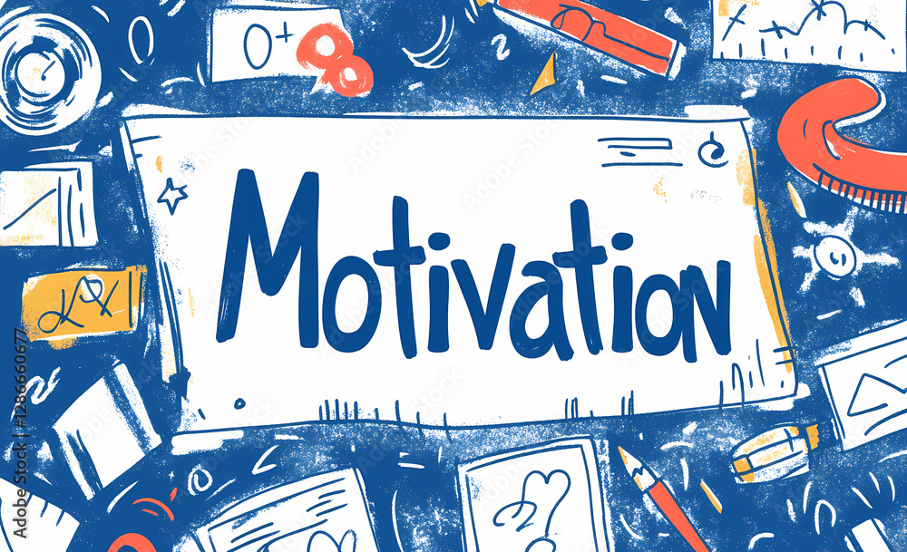 Poster motivation unleashed: a dynamic illustration capturing the essence of 