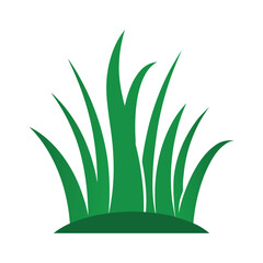 Grass Plant Lawn Silhouette Line Art Vector Elegant Nature Inspired Design Elements