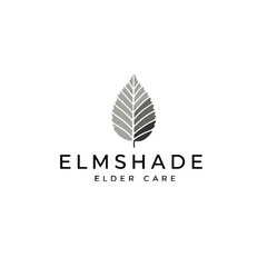 Elegant Professional Logo Design for Elder Care Services with Leaf Theme