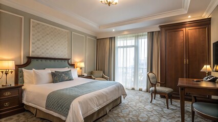 Obraz premium interior of a bedroom