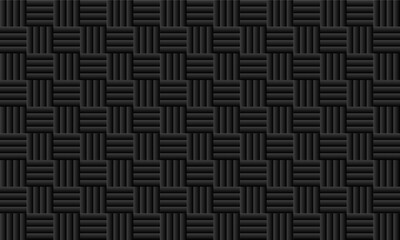 Fashionable 3D black background vector
Vector background of soundproofing panel, wallpaper, wall, icon