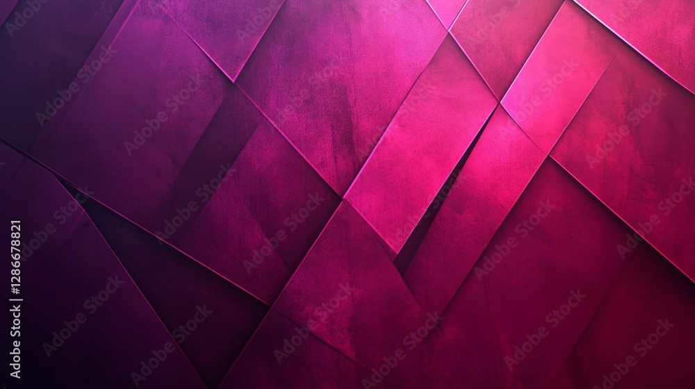 Aufkleber abstract purple and pink geometric pattern background with textured overlapping shapes