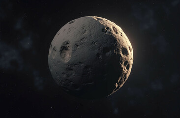 Fototapeta premium moon in the outer space