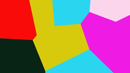 Abstract geometric shapes in vibrant colors (20)