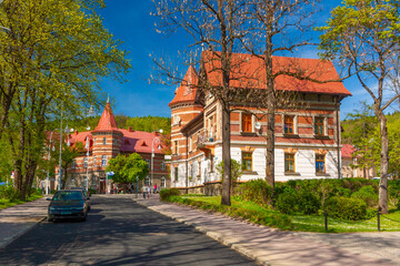 Zabudowa uzdrowiskowa Krynicy. © Jacek
