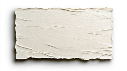 Obraz premium Torn edges of a piece of paper emphasizing texture and imperfection, suitable for artistic projects or crafting ideas