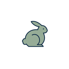 Obraz premium Rabbit Vector Logo Design