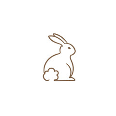 Fototapeta premium Rabbit Vector Logo Design