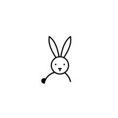 Obraz premium Rabbit Vector Logo Design