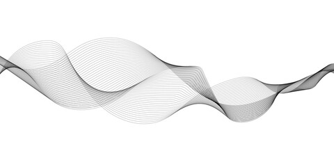 Abstract modern background, curved lines, create the effect of an optical illusion and will successfully complement your design stock illustration.