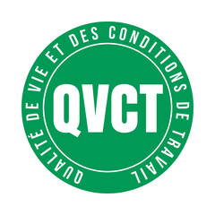 Symbole QVCT qualit&eacute; de vie et des conditions de travail