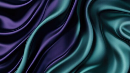 Obraz premium Gradient from deep navy to soft teal with a silky smooth texture