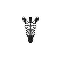 Fototapeta premium Zebra Vector Logo Design
