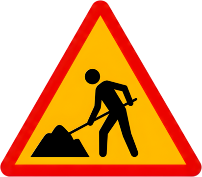 under construction sign