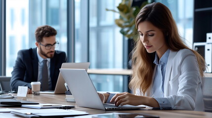 Obraz premium Elegant Corporate Presence for Professional Environments