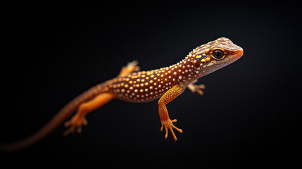 Anatomy, A detailed image of a lizard's regenerating tail showcasing high fidelity and vivid detail.
