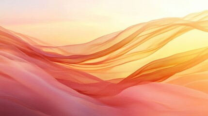 Soft peach gradient transitioning into a warm coral hue