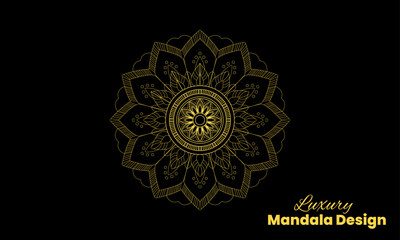 Exclusive Luxury Ornamental Mandala Design . Luxury Mandala Design . 