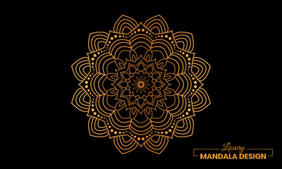Exclusive Luxury Ornamental Mandala Design . Luxury Mandala Design . 