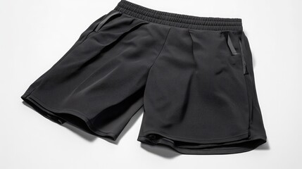 Sporty skort with built-in shorts laid flat on a clean white surface