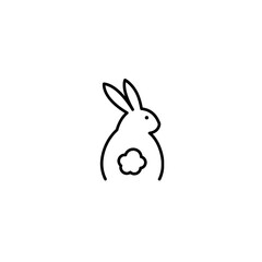 Obraz premium Rabbit Vector Logo Design