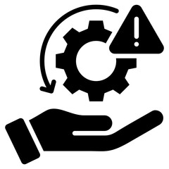 Risk Management Icon