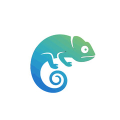 Chameleon Vector Logo Design