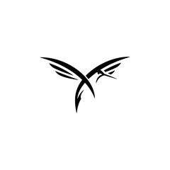 Hummingbird Vector Logo Design