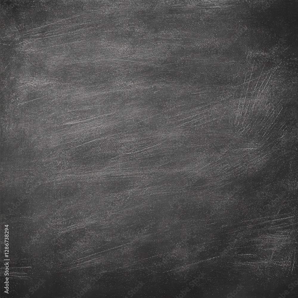 Aufkleber dark chalkboard texture with light streaks and subtle grain, ideal for backdrops and graphic design 