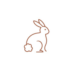Obraz premium Rabbit Vector Logo Design