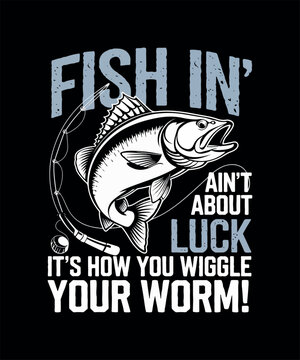 Fishing T-shirt Design