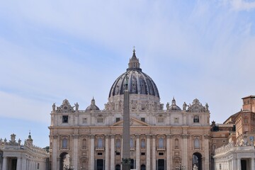 Obraz premium Blick auf den Vatikan im Zentrum der Stadt Rom