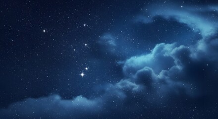 Fototapeta premium starry night sky with stars