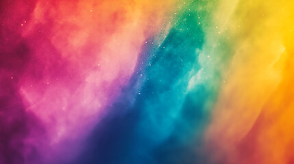 Colorful abstract swirl of hues creating a vibrant visual experience in a digital artwork