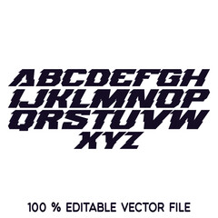 Classic college font. Vintage sport font in american style for football, baseball or basketball logos and t-shirt. Athletic department typeface, varsity style font. Vector