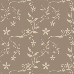 seamless floral pattern with flowers