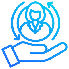 Customer Retention Icon