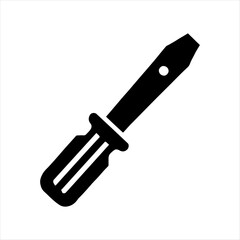 Screwdriver silhouette vector design