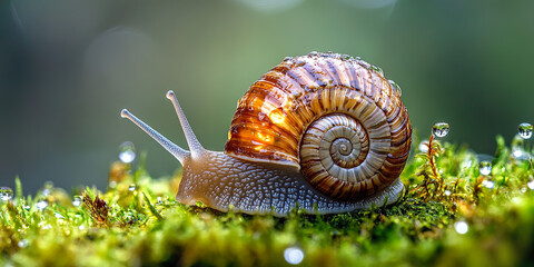 Snail Shell Spirals 