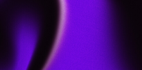 Purple black gradient background, grainy noise texture effect black backdrop web banner design