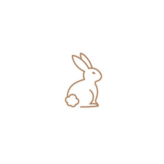Fototapeta premium Rabbit Vector Logo Design
