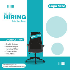We are hiring announcement vector creative design and social media post template, We are Hiring poster, Job vacancy advertising template,
Corporate Job Vacancy Banner Designs, Hiring Job flyer design