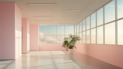 interior of a modern house,generative ai illustration