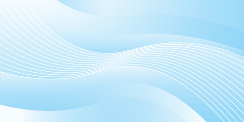 Abstract blue and white wave background Illustrations for templates - Partners